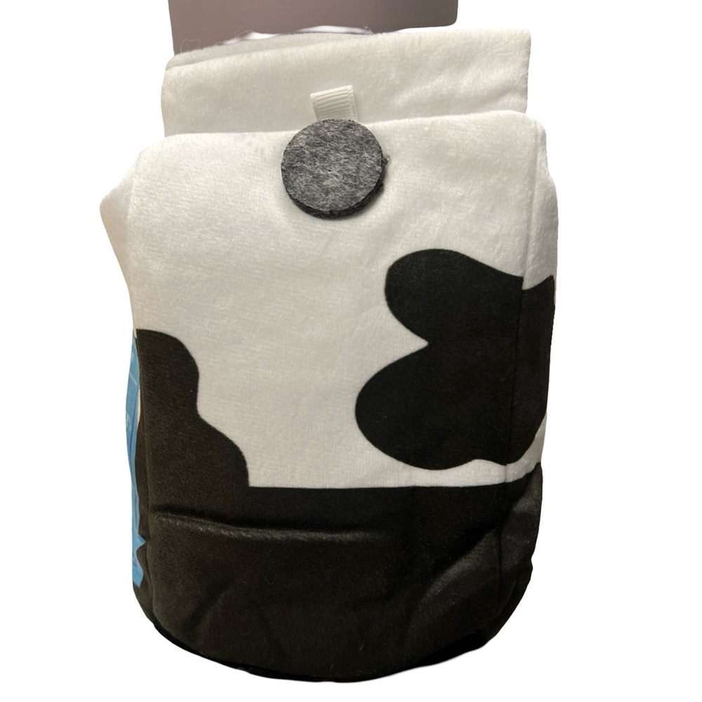 Labubu Milk Carton Halloween Costume outfit NEW with bonus stickers - Picture 5 of 6